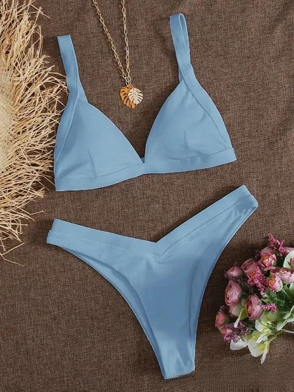 Stylish modern polyester bikini sets
