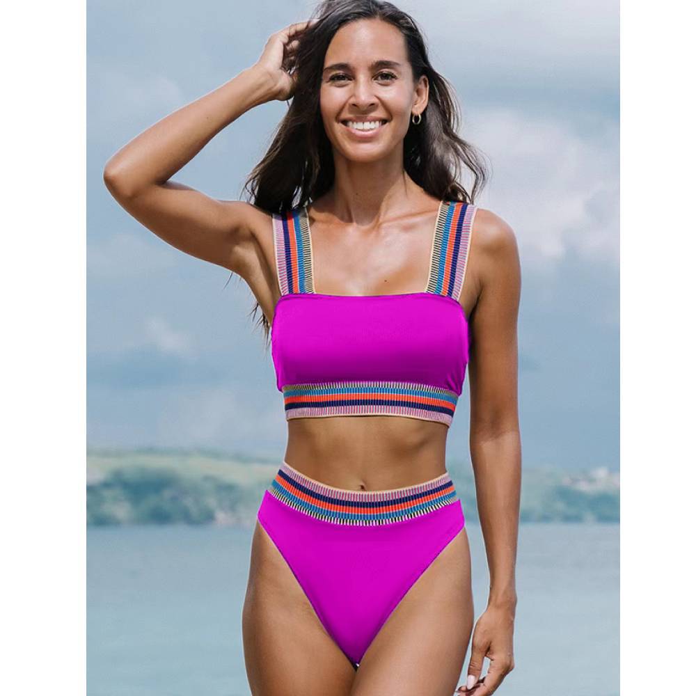 Stylish modern polyester bikini sets
