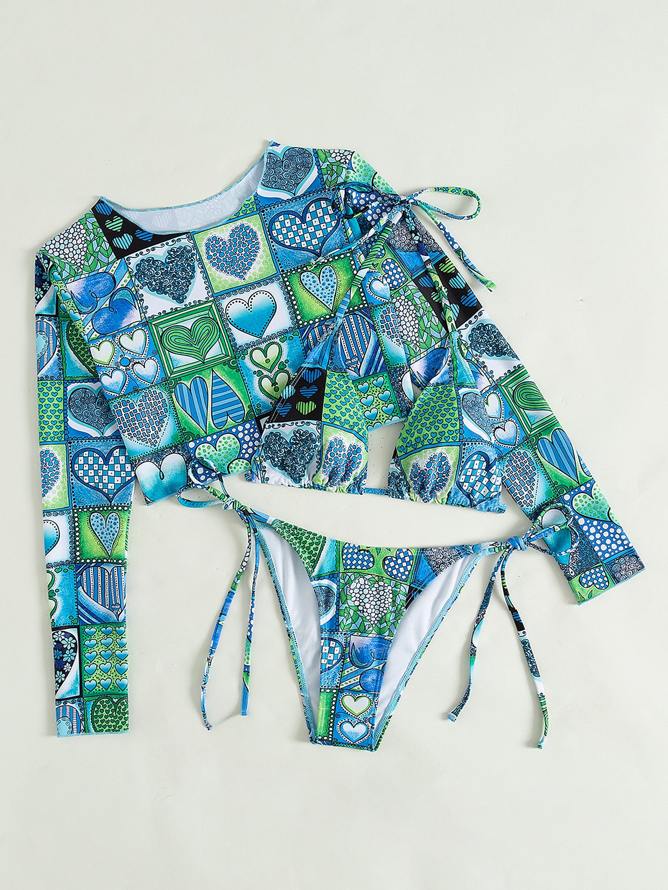 Polyester lingerie bikini set - product image 2