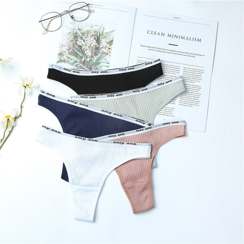Cotton lingerie briefs - image 4