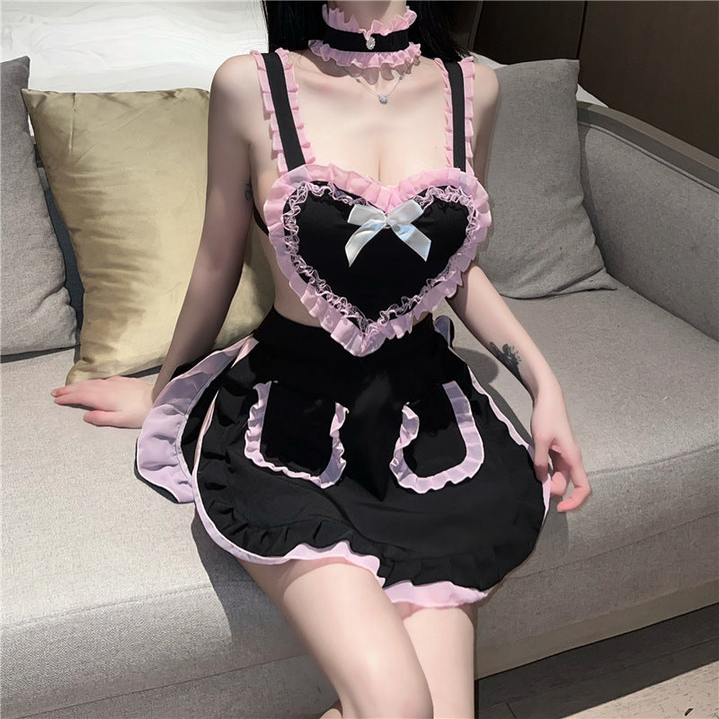 Maid Polyester Lingerie Skirt Sets product image