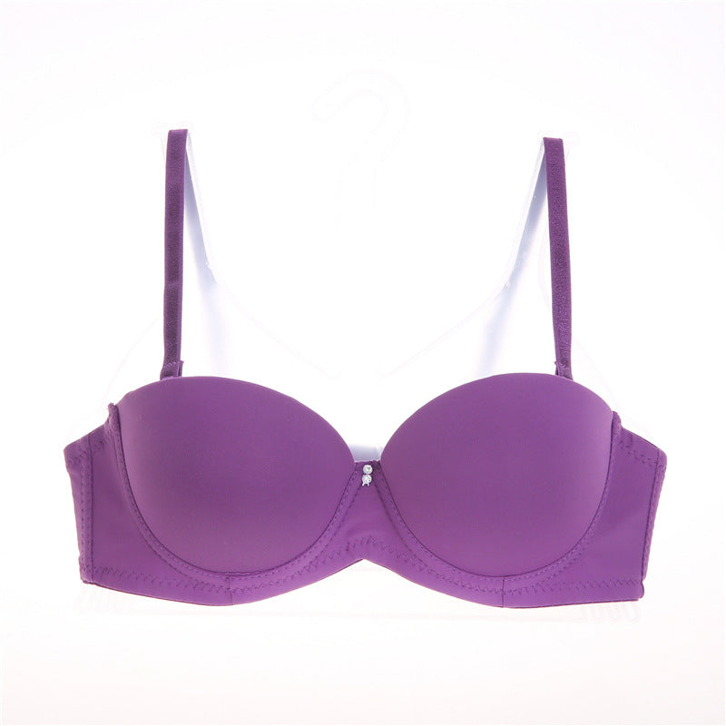 Elegant feminine push-up nylon bras
