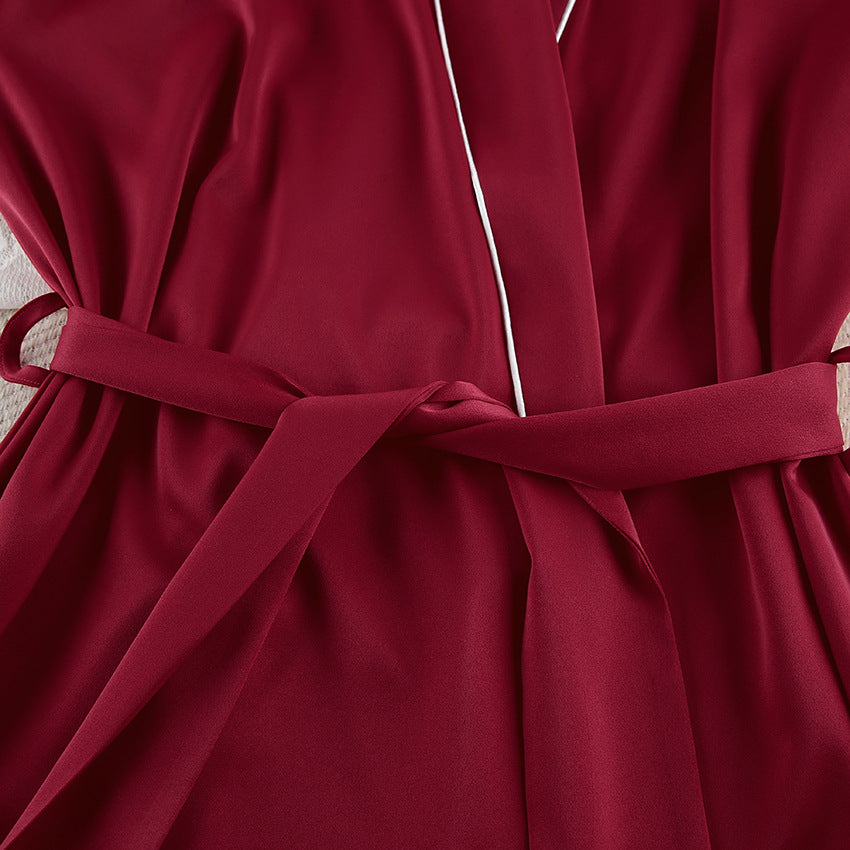 Breathable satin and polyester nightwear sets - image 3