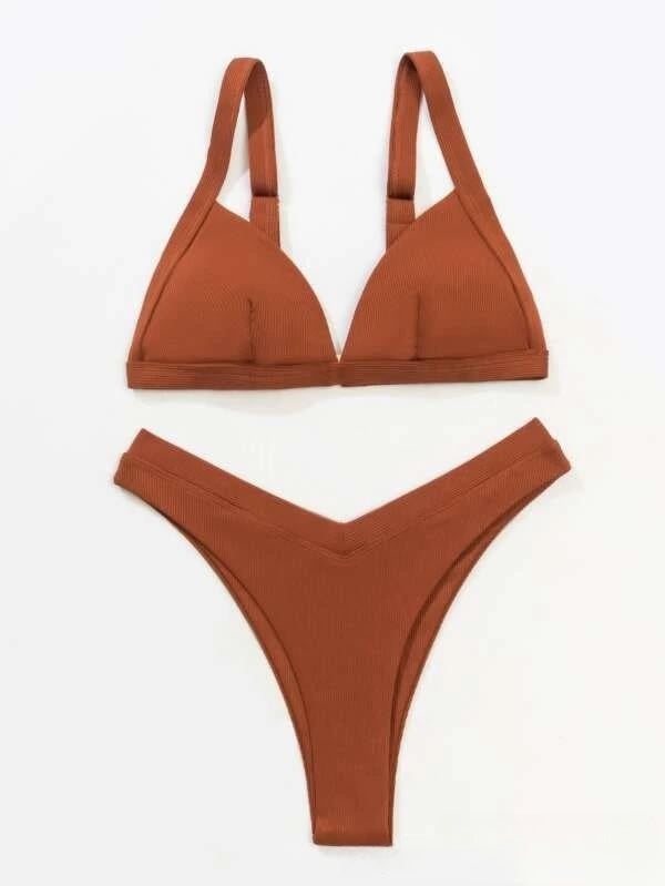 Stylish modern polyester bikini sets