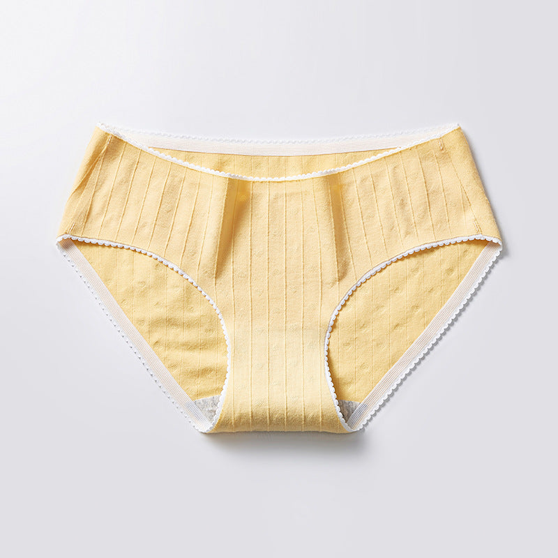 Low-waisted seamless breathable cotton lingerie briefs - image 3