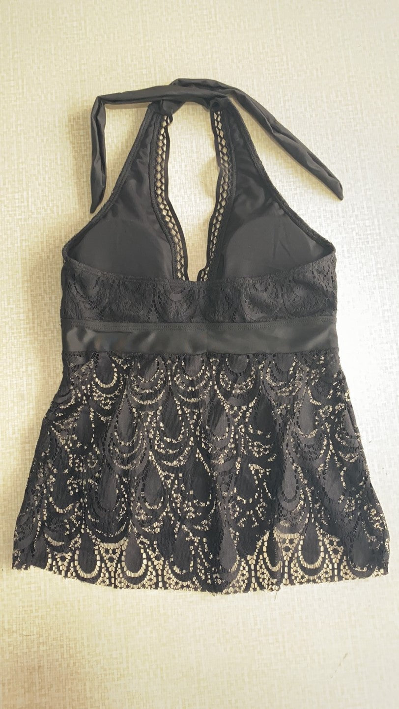 Backless lace and polyester bikini sets - image 2
