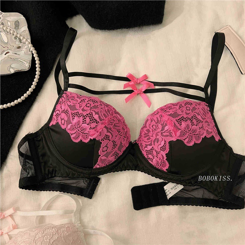 Push-up cotton and nylon lingerie briefs