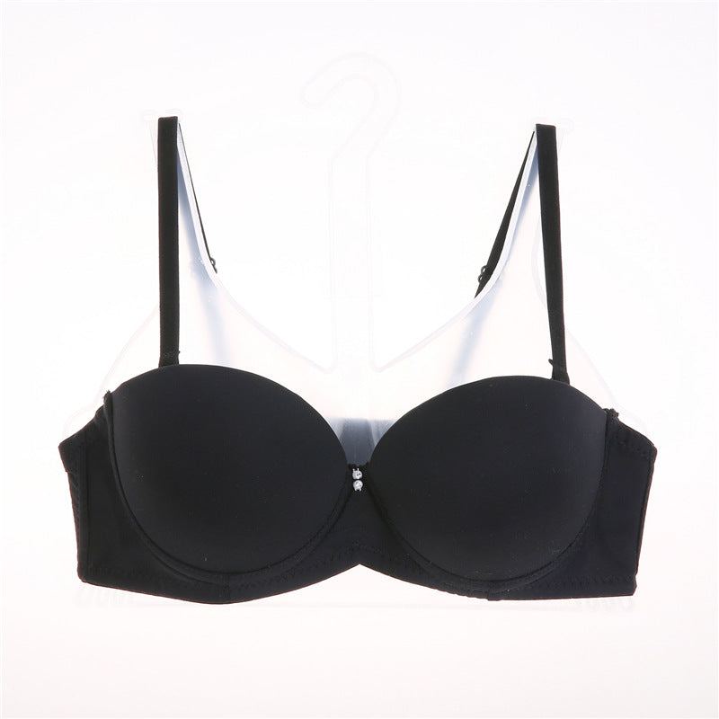 Elegant feminine push-up nylon bras