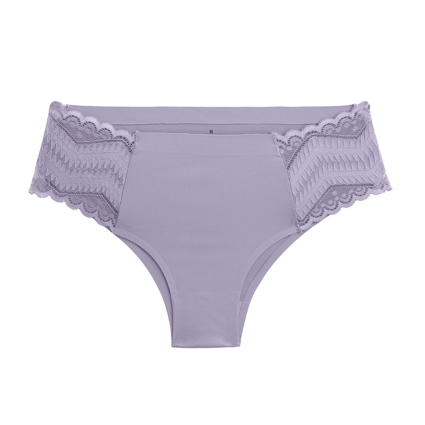 Low-waisted seamless breathable polyester lingerie briefs