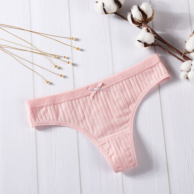 Cotton lingerie briefs - image 3
