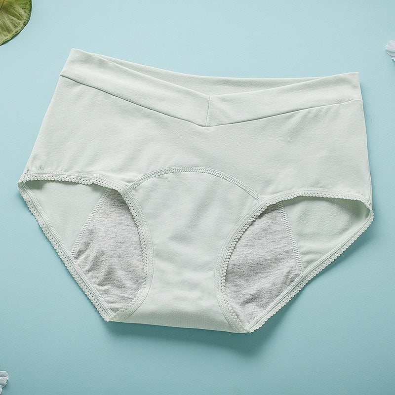 Elegant breathable cotton lingerie briefs