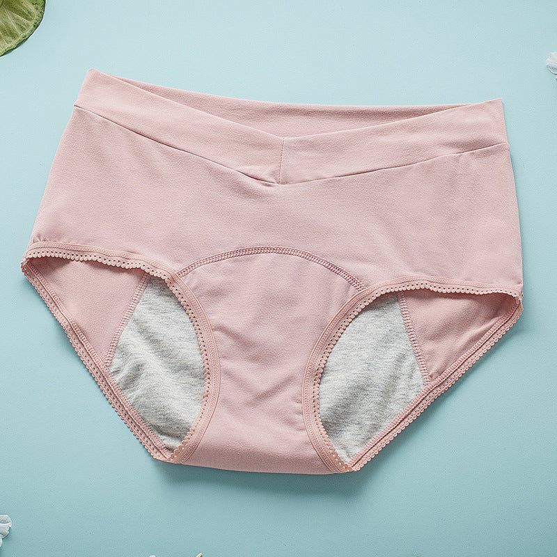 Elegant breathable cotton lingerie briefs