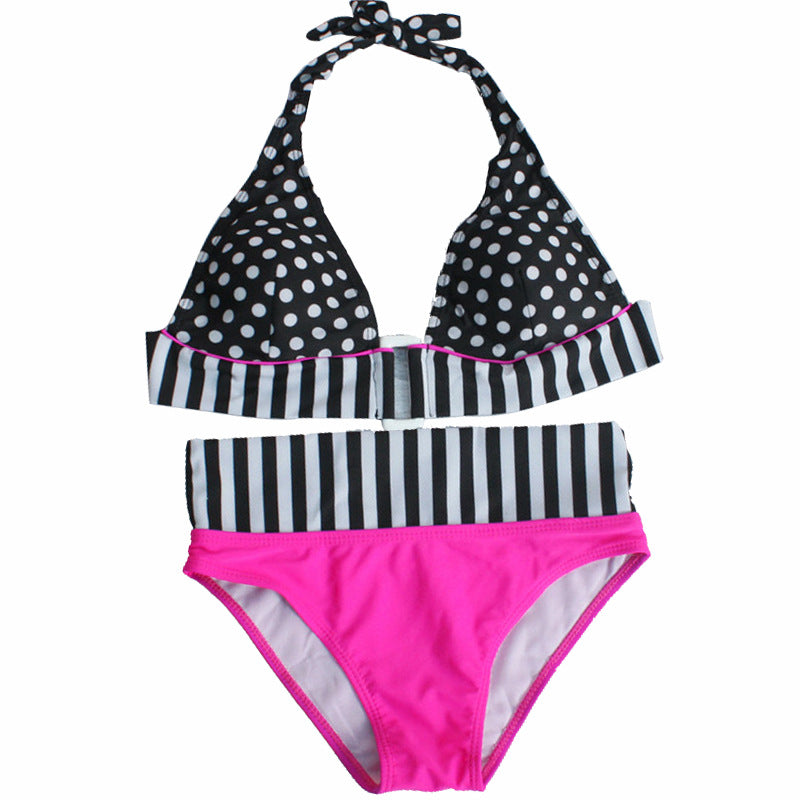 Red backless nylon intimate bikini set - product image 2