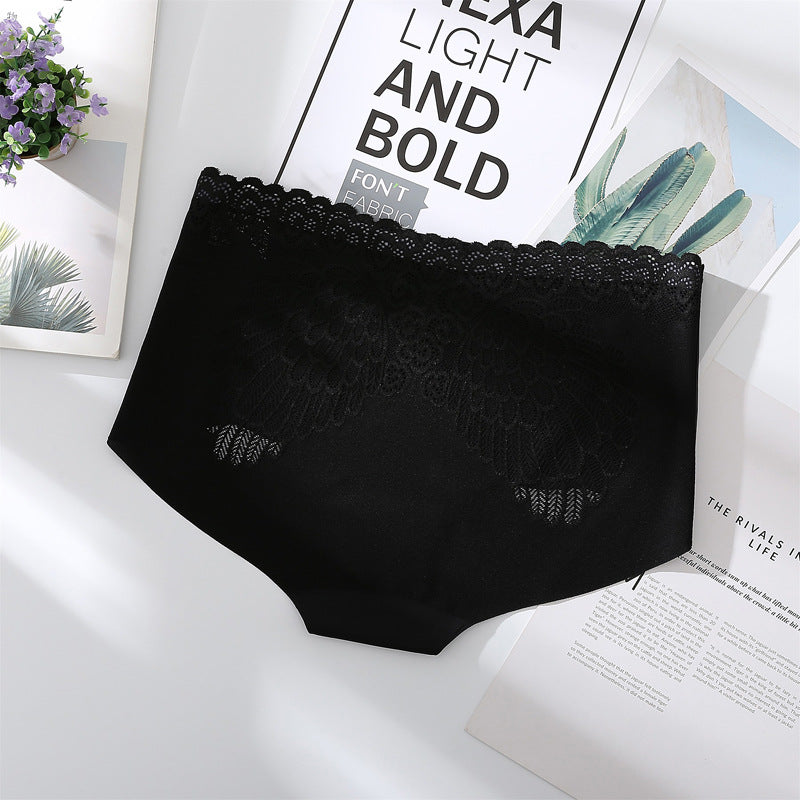 Elegant breathable seamless lingerie briefs