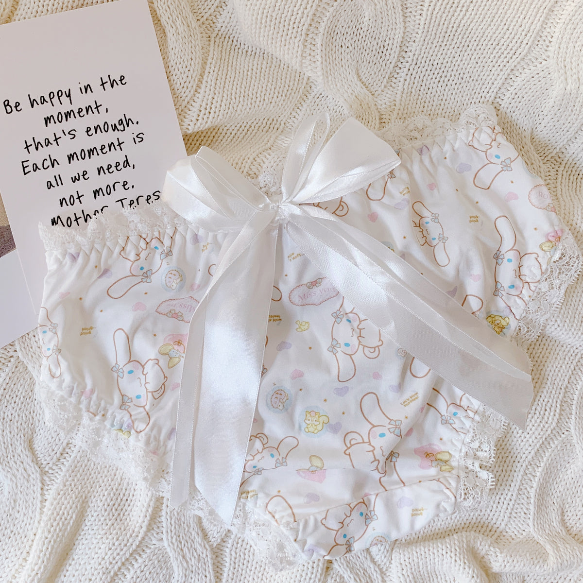 Low-waisted breathable lace and nylon lingerie briefs - image 2