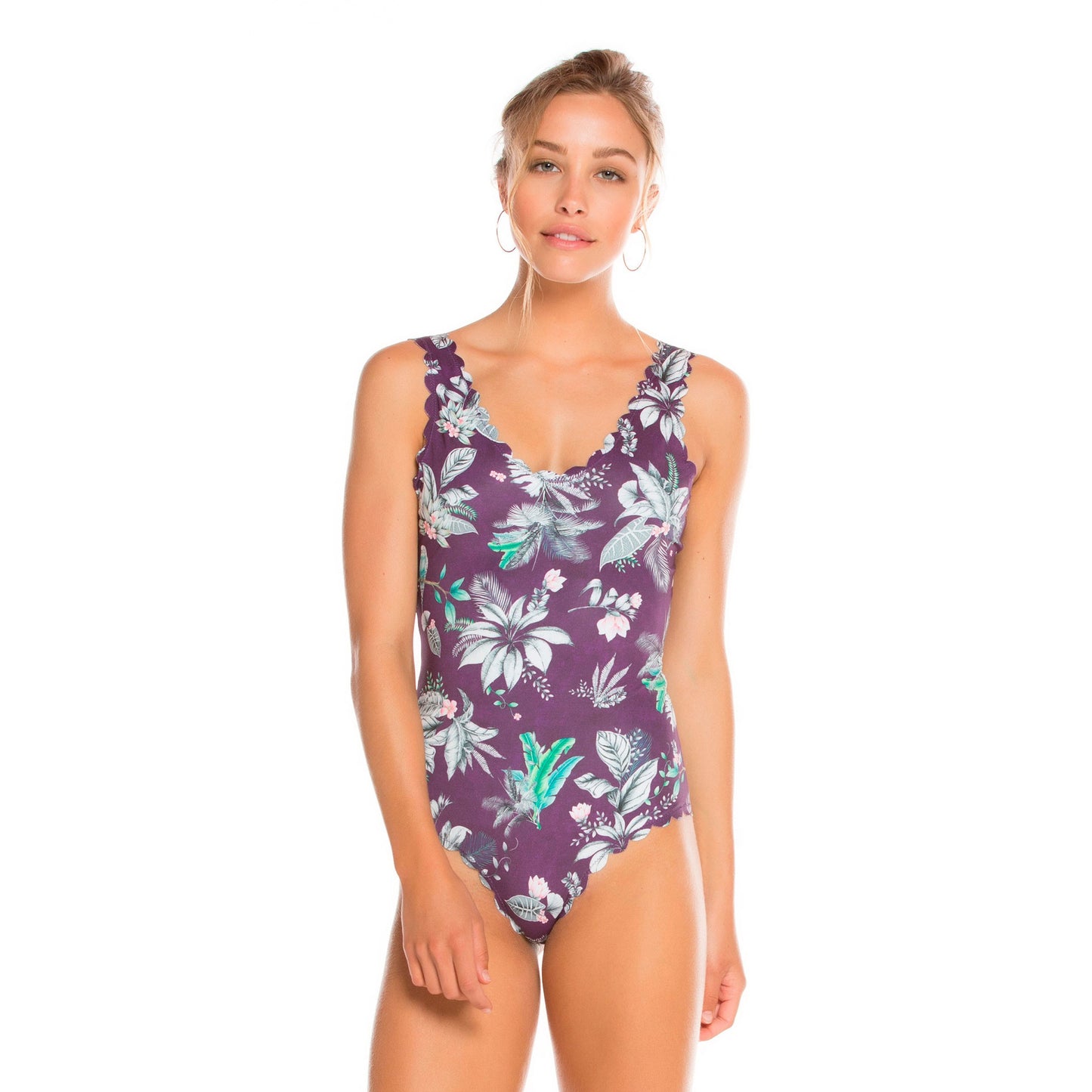 Elegant feminine polyester lingerie bodysuits