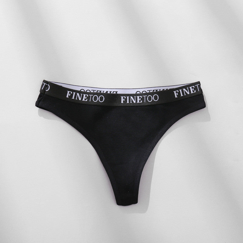 Low-waisted seamless cotton lingerie briefs - image 4
