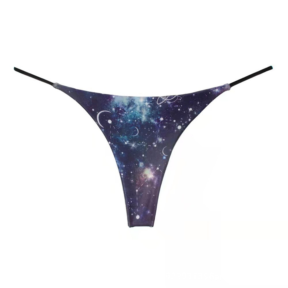 Black seamless low-waist leopard bikini sets