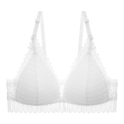 Elegant push-up lace and cotton bras