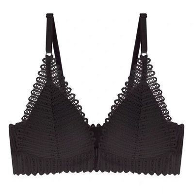 Elegant push-up lace and cotton bras