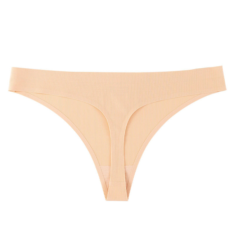 Low-waisted seamless cotton lingerie bodysuits