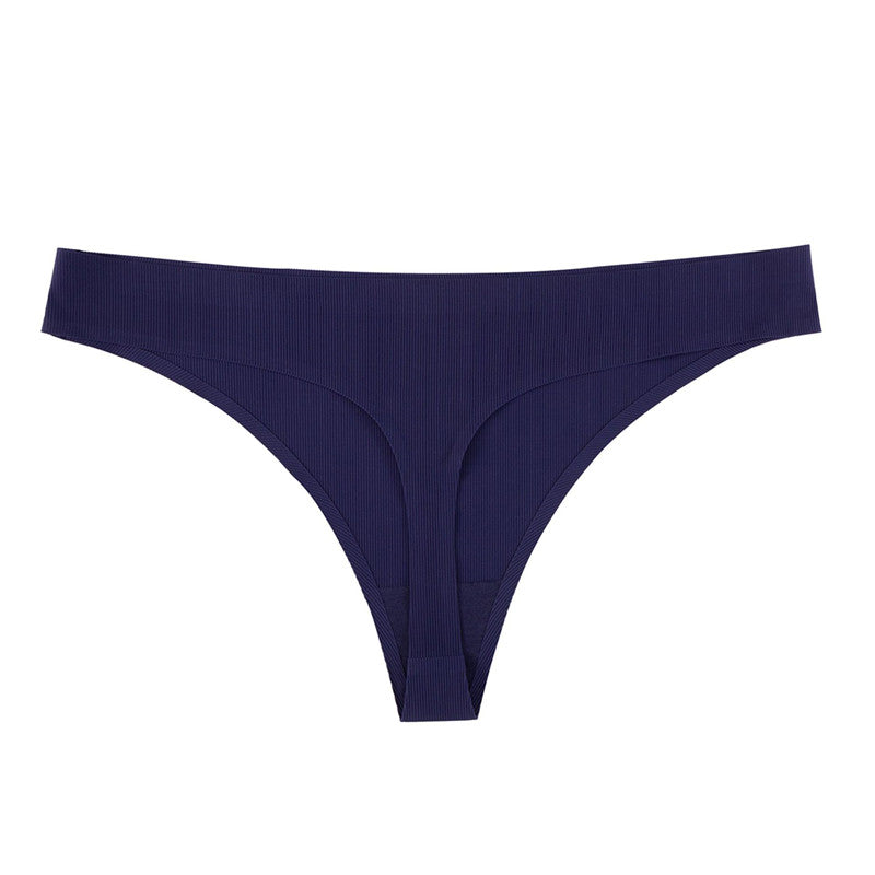 Low-waisted seamless cotton lingerie bodysuits