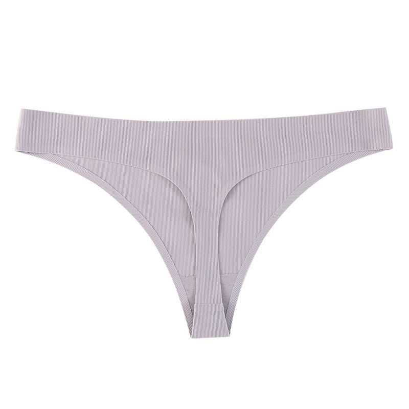 Low-waisted seamless cotton lingerie bodysuits