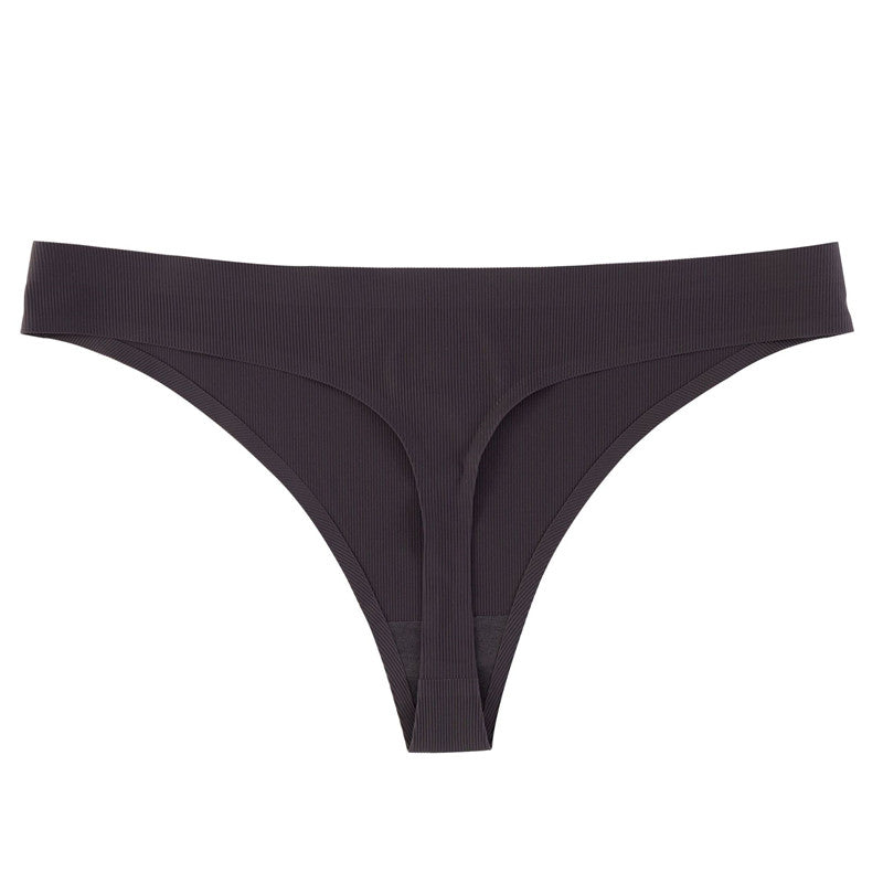 Low-waisted seamless cotton lingerie bodysuits