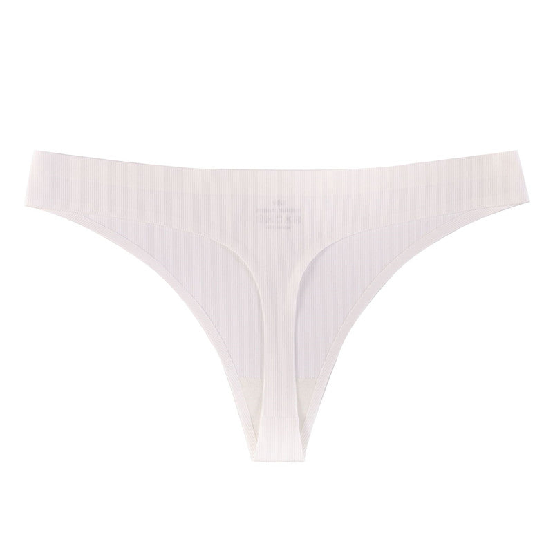 Low-waisted seamless cotton lingerie bodysuits