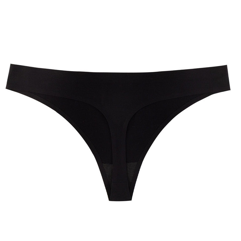 Low-waisted seamless cotton lingerie bodysuits