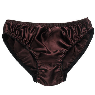 Elegant breathable leopard lingerie briefs