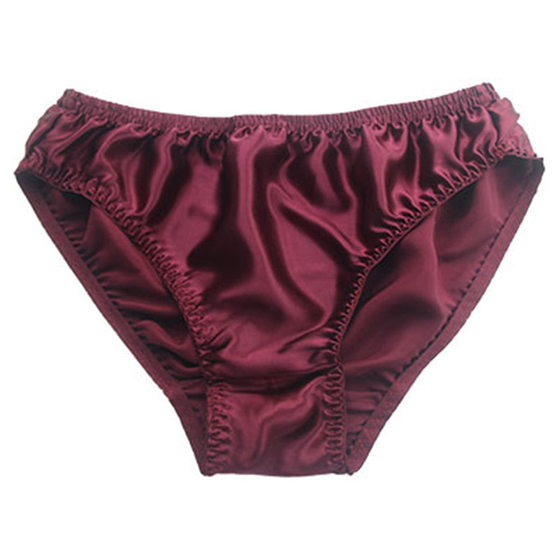 Elegant breathable leopard lingerie briefs