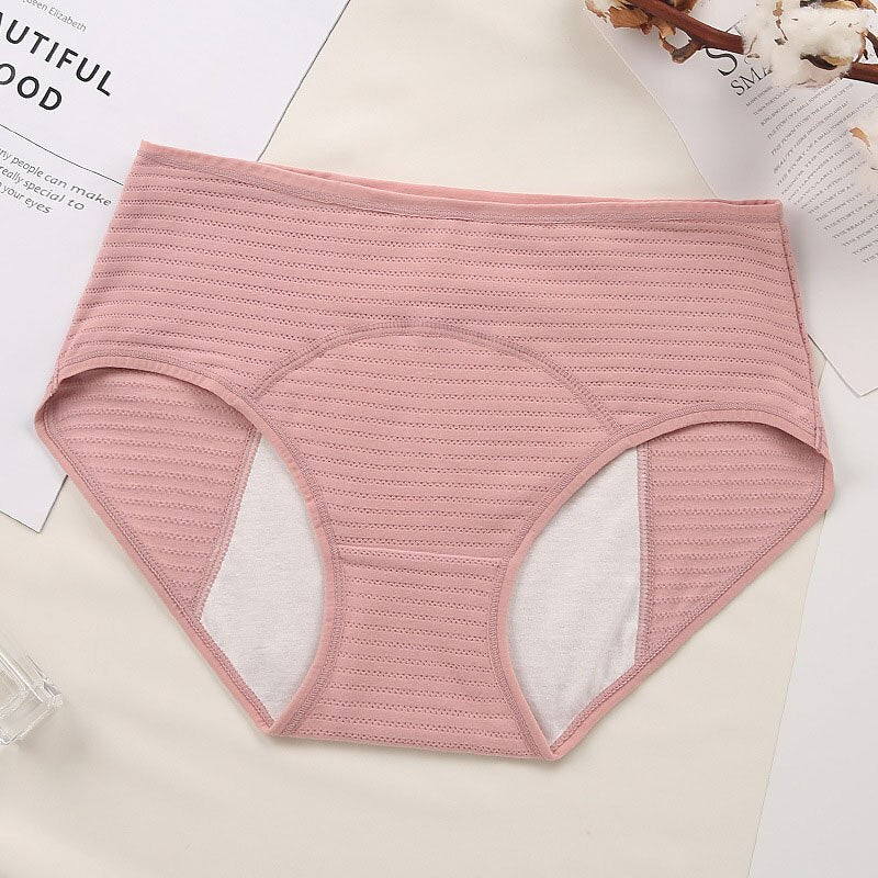 Elegant feminine cotton lingerie briefs - image 3