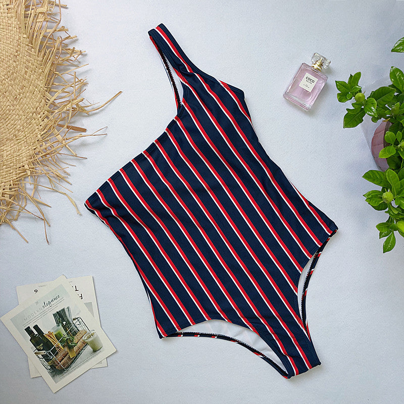 Black one-piece nylon intimate bikini set - product image 1