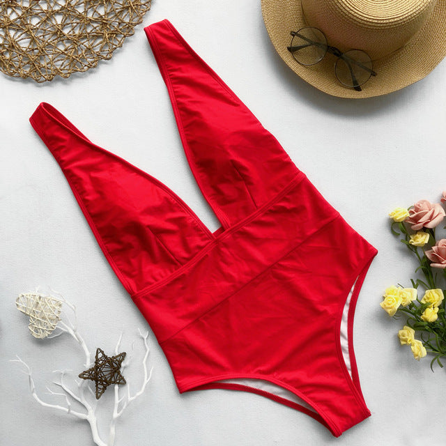 Black one-piece lingerie bodysuits