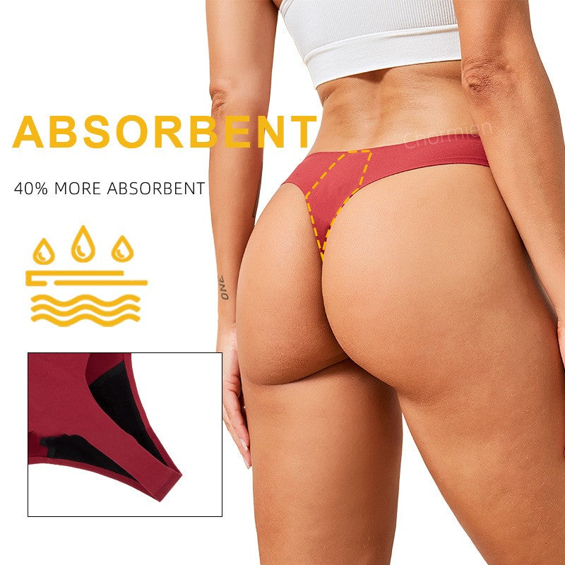 Plus-size high-waisted nylon lingerie briefs - image 1