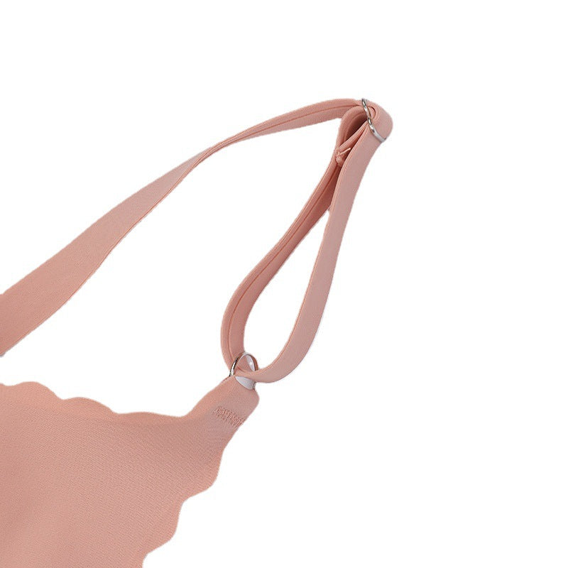 Seamless breathable adjustable cotton and nylon bras - image 3