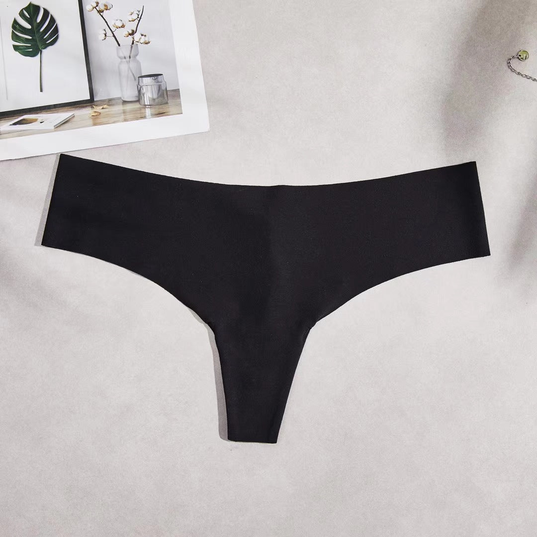 Low-waisted seamless cotton lingerie briefs - image 3