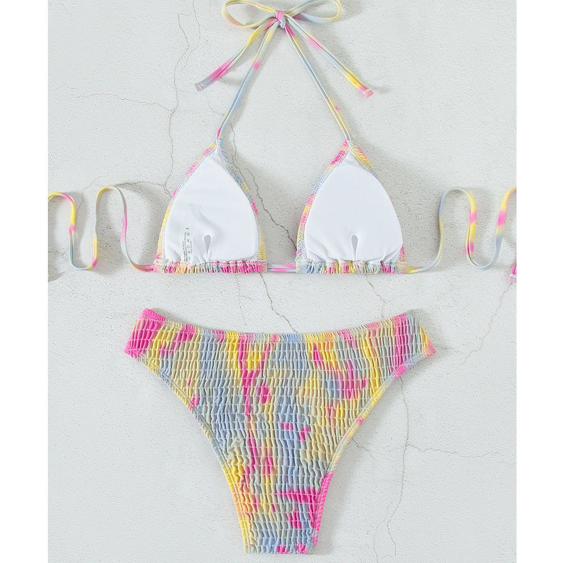 Backless polyester lingerie bikini set - product image 2