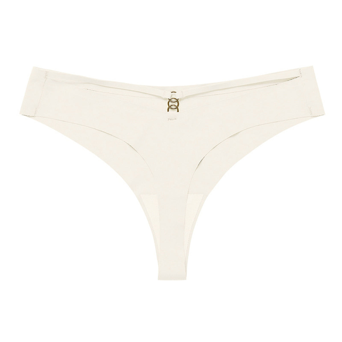 Low-waisted seamless breathable silk lingerie bodysuits - image 1
