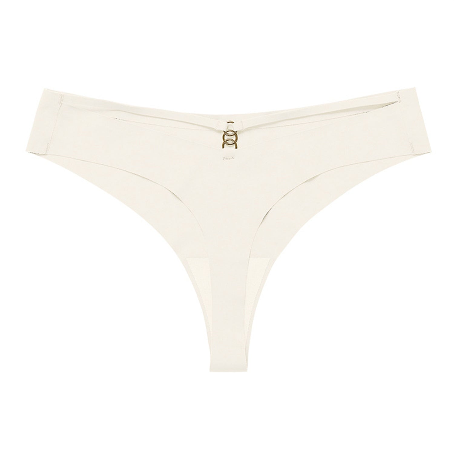 Low-waisted seamless breathable silk lingerie bodysuits - image 1