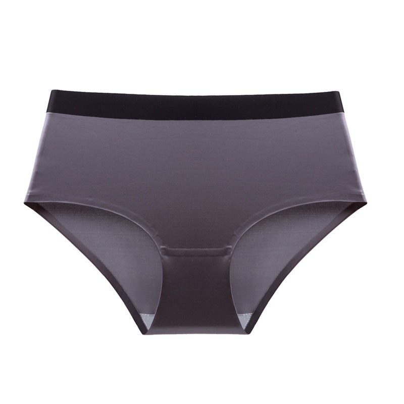 Seamless breathable cotton lingerie briefs