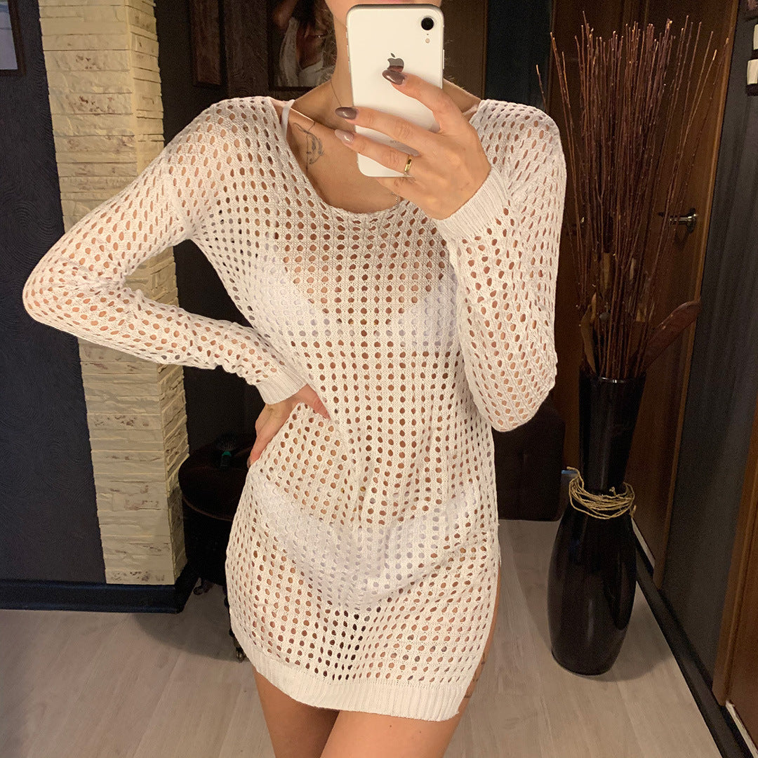 Stylish cutout polyester bikini sets