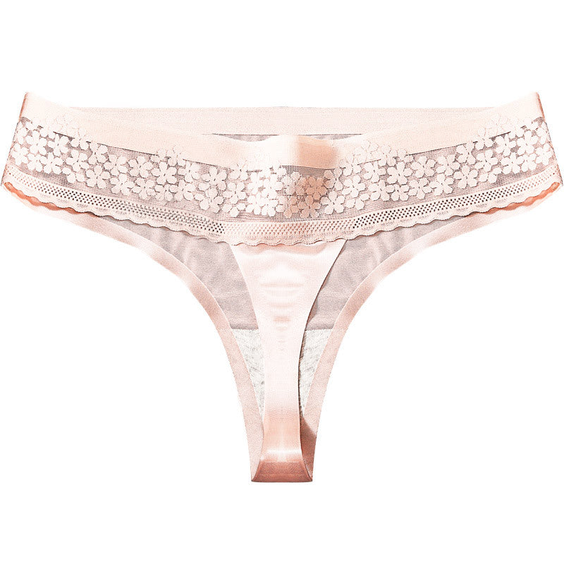 Elegant cotton and silk lingerie briefs - image 4