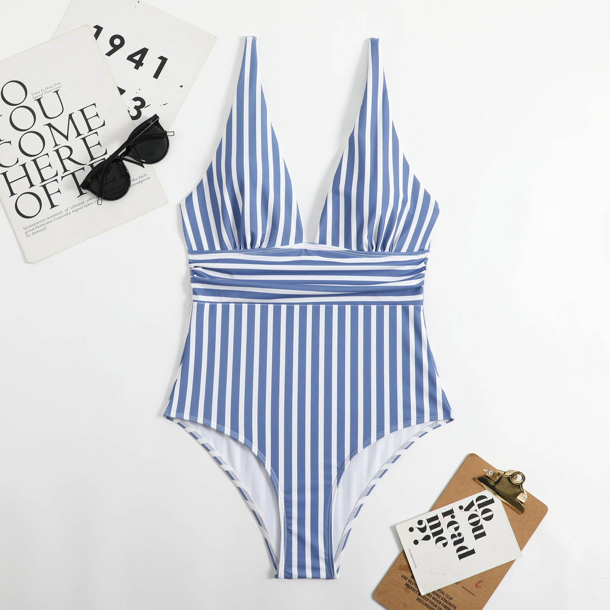Stylish polyester and spandex bikini sets