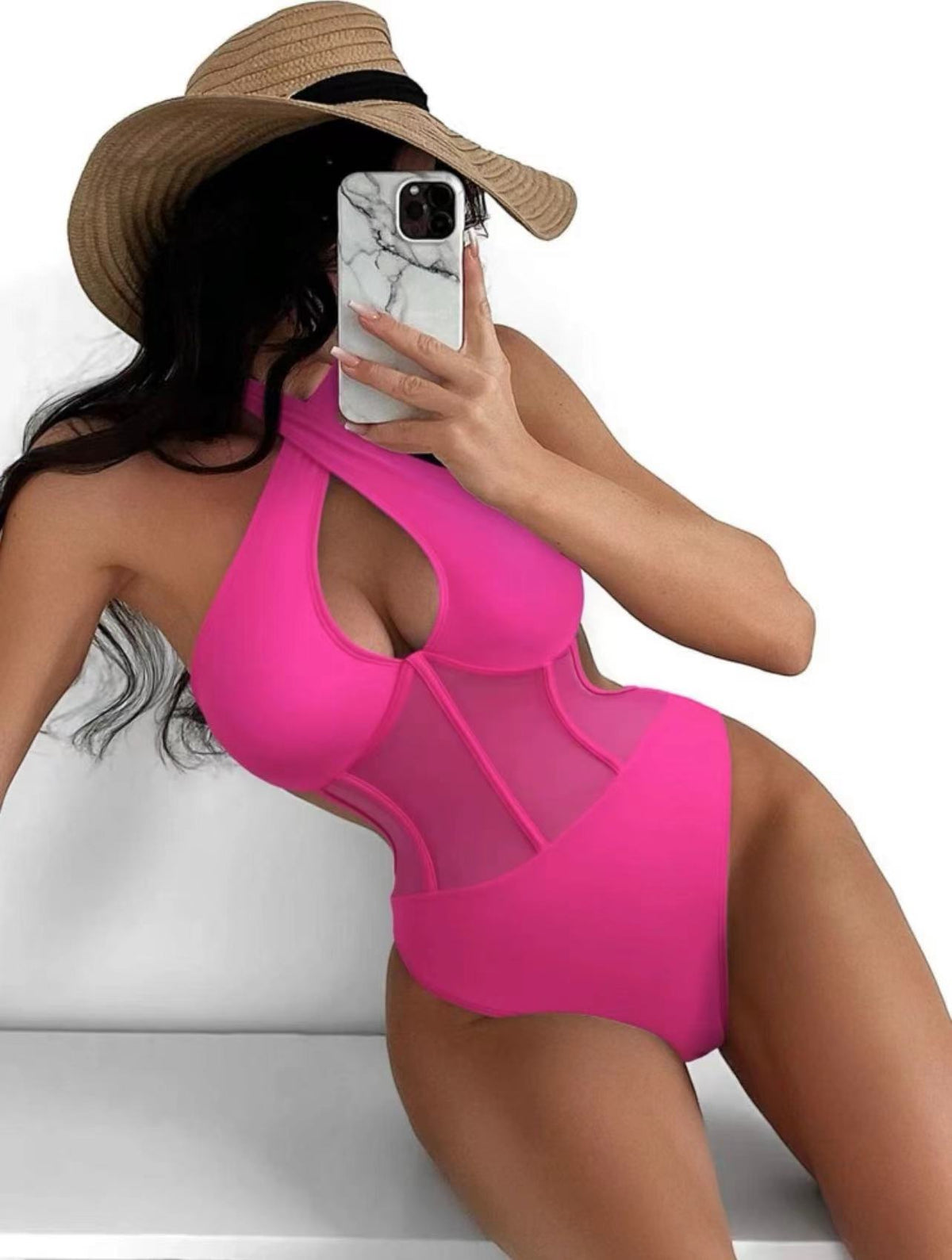 Elegant polyester and nylon lingerie bodysuits - image 2