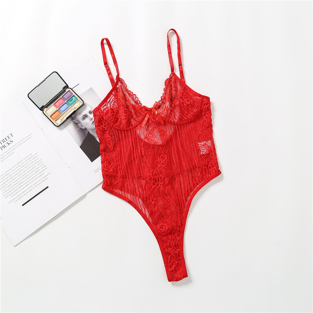 Lace and polyester nightwear sets - image 1