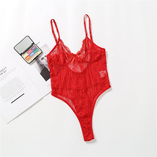 Lace and polyester nightwear sets - image 1