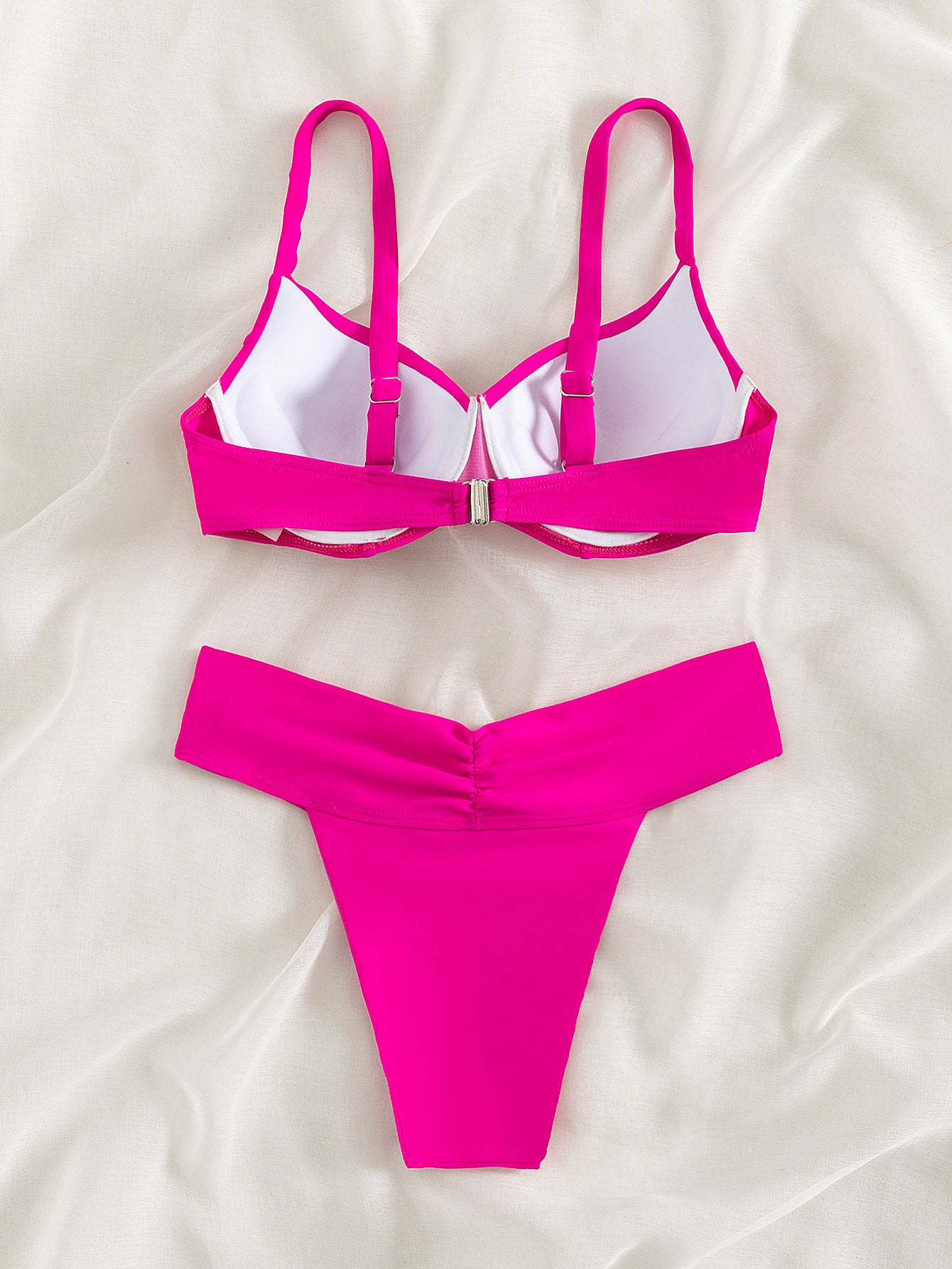 Elegant feminine polyester and nylon bras - image 2