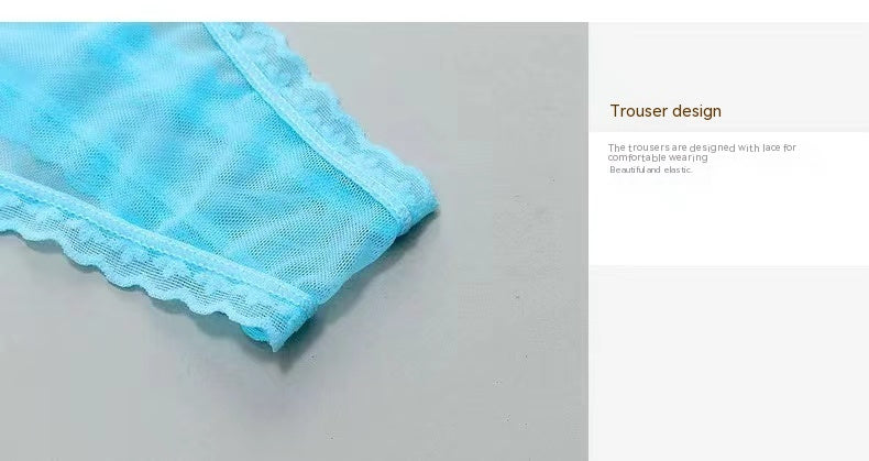 Seamless sheer silk lingerie briefs - image 2